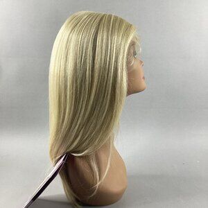 SleekLay Lilibeth 20” Straight #613 Platinum Blonde Synthetic Lace Wig